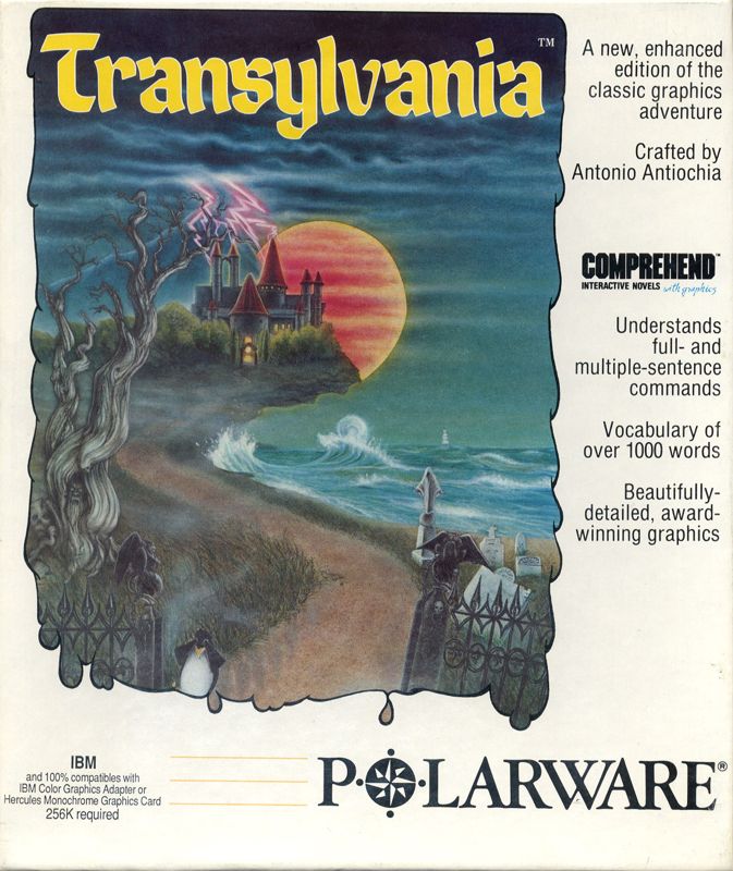 Front Cover for Transylvania (DOS)
