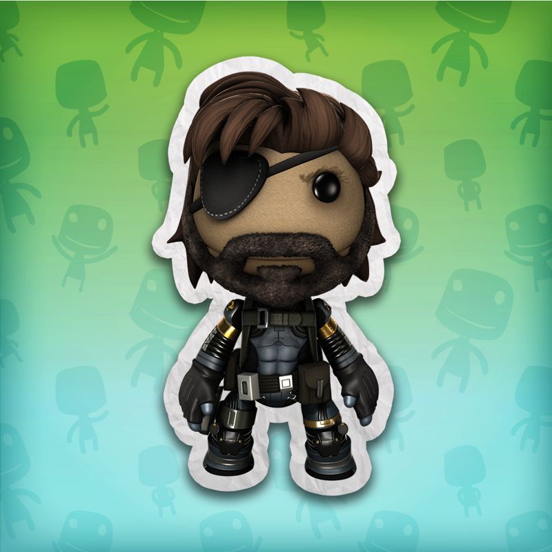 Front Cover for LittleBigPlanet 3: Metal Gear Solid V - Ground Zeroes: Snake Costume (PlayStation 3 and PlayStation 4) (download release)