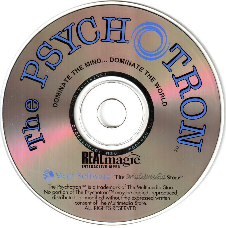 Media for The Psychotron (Windows 3.x) (REALmagic MPEG version)