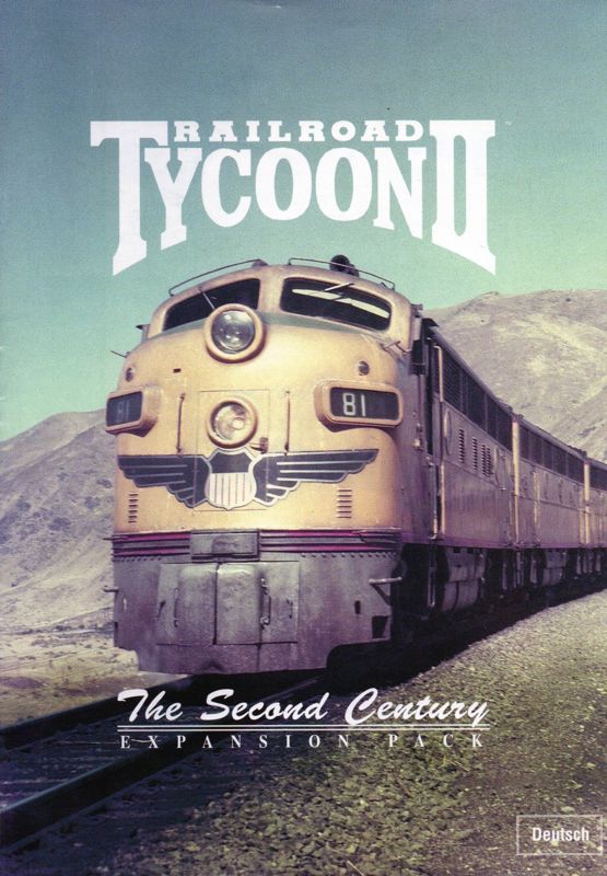 Other for Railroad Tycoon II: Gold Edition (Windows): Manual Expansion Set Front