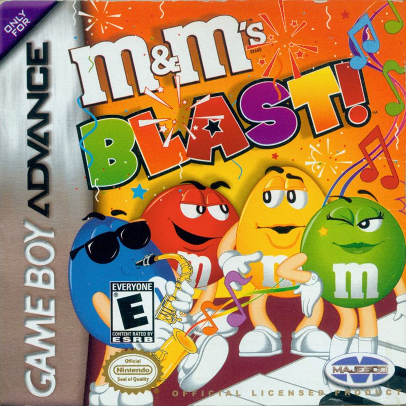 Front Cover for M&M's Blast! (Game Boy Advance)