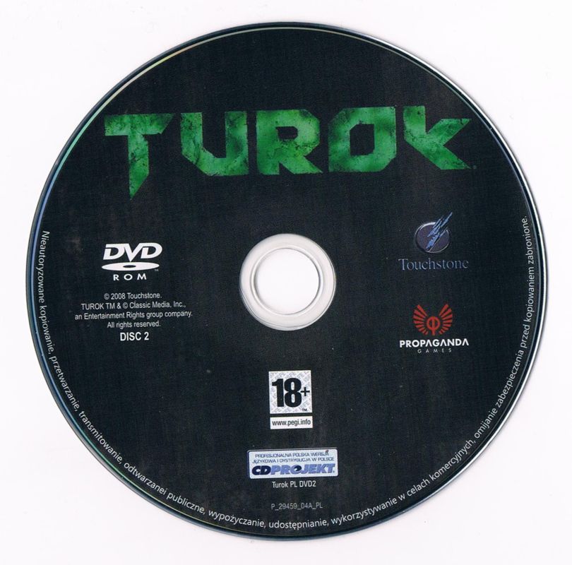 Media for Turok (Windows) (Extra Klasyka Hit release): Disc 2