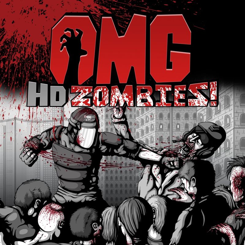 Front Cover for OMG Zombies! (PS Vita) (download release)