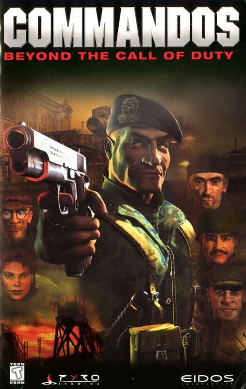 Manual for Commandos: Ammo Pack (Windows) (Alternate disc release): Beyond the Call of Duty - Front