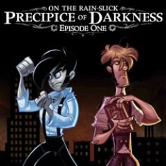 Front Cover for On the Rain-Slick Precipice of Darkness: Episode One (PlayStation 3) (download release)