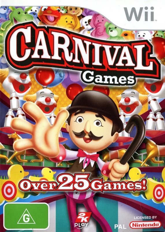 Front Cover for Carnival Games (Wii)