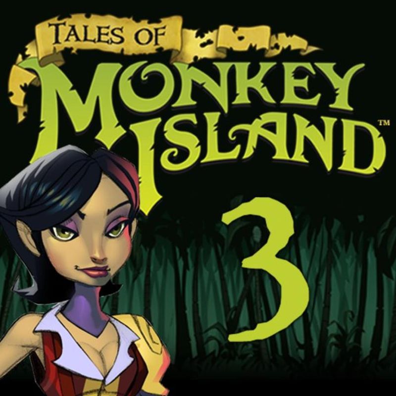 Front Cover for Tales of Monkey Island: Chapter 3 - Lair of the Leviathan (PlayStation 3) (download release)
