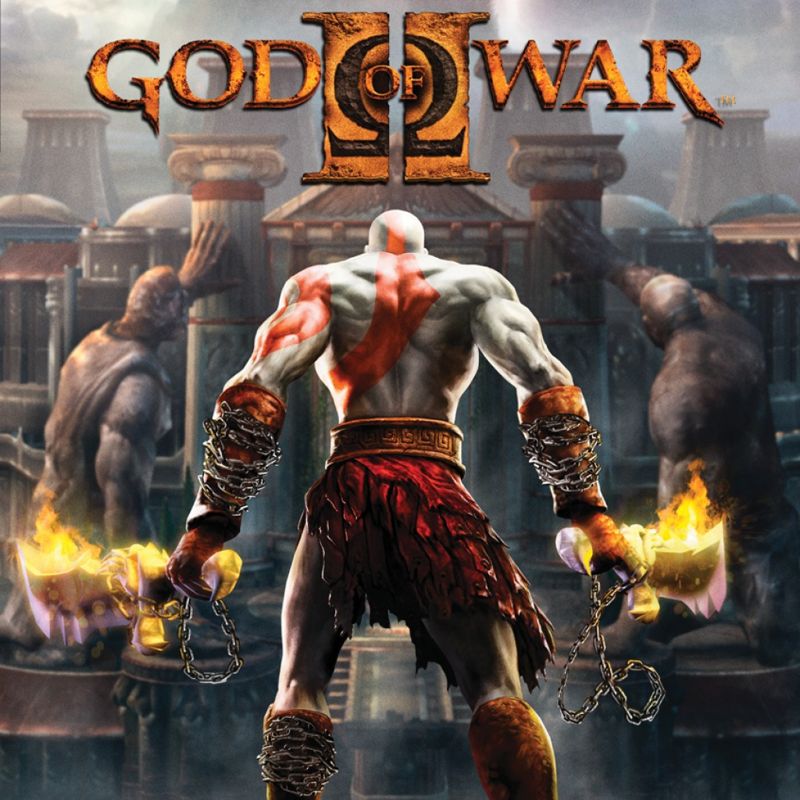 Front Cover for God of War II (PlayStation 3) (download release)