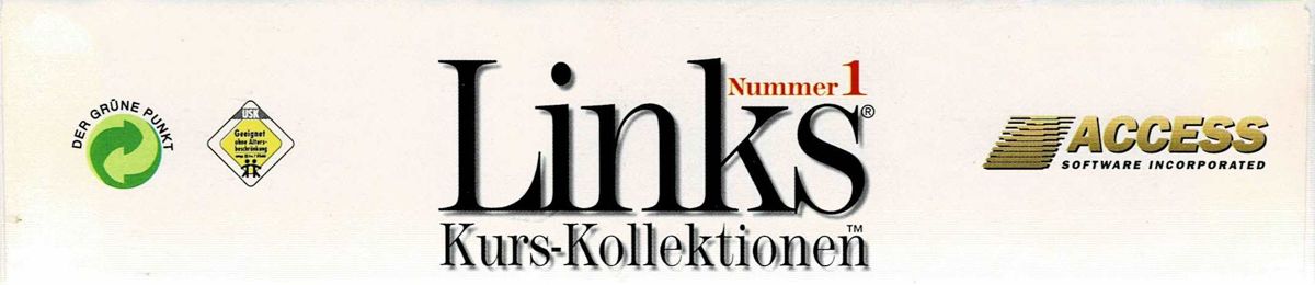 Spine/Sides for Links: 5-Course Library - Volume 1 (DOS and Macintosh and Windows) (Eidos Interactive release): Bottom