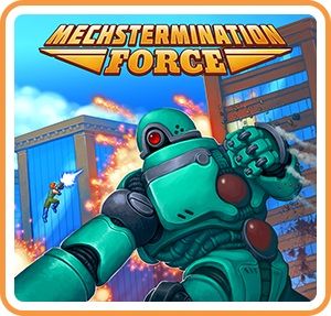 Front Cover for Mechstermination Force (Nintendo Switch) (download release): 1st version