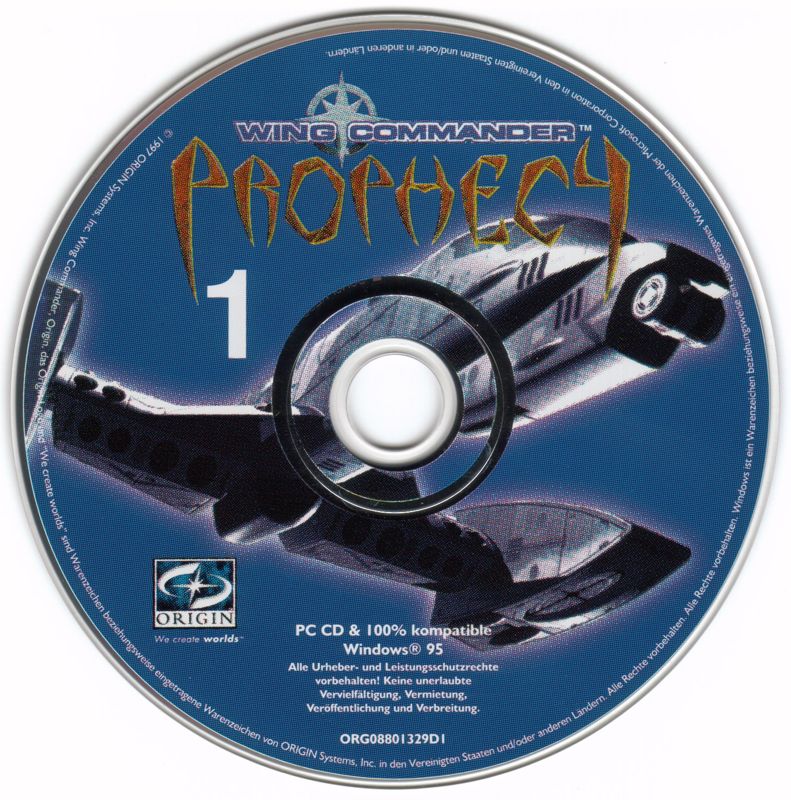 Media for Wing Commander: Prophecy (Special Edition) (Windows): Disc 1