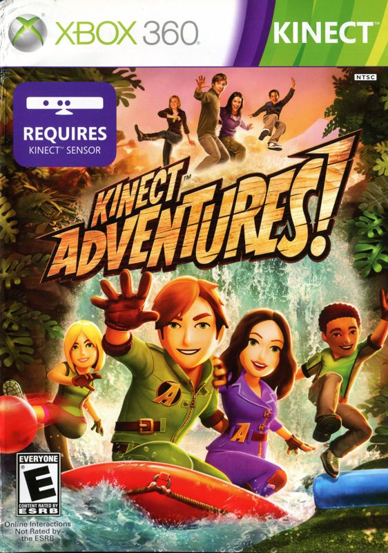 Kinect Adventures! (Microsoft Xbox 360). Tested. Unreal - Online - 2 Player