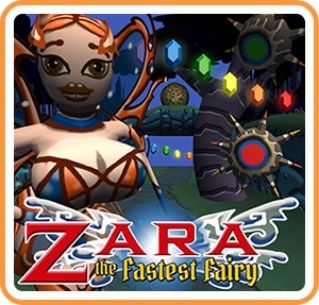 Front Cover for Zara the Fastest Fairy (New Nintendo 3DS) (download release)