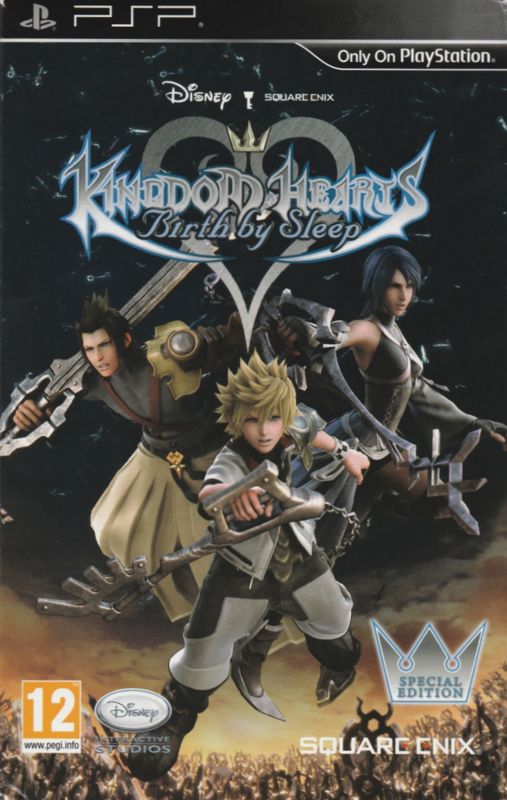 Front Cover for Kingdom Hearts: Birth by Sleep (Special Edition) (PSP)