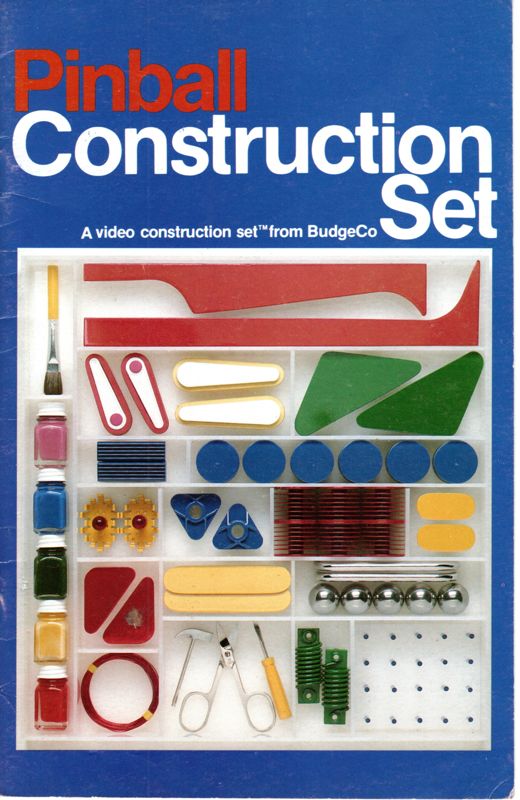 Pinball Construction Set cover or packaging material MobyGames