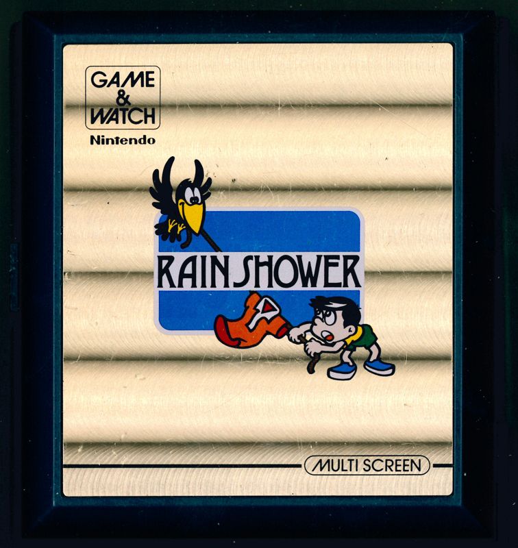 Hardware for Game & Watch Multi Screen: Rain Shower (Dedicated handheld): Front
