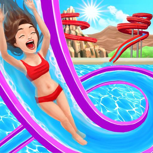Front Cover for Uphill Rush: Water Park Racing (iPad and iPhone)