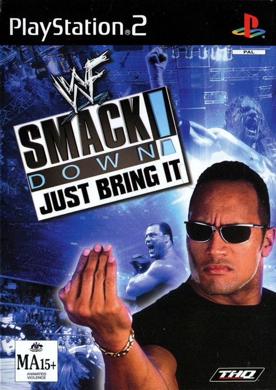 Front Cover for WWF Smackdown! Just Bring It (PlayStation 2)