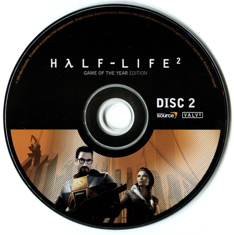 Media for Half-Life 2: Game of the Year Edition (Windows): Disc 2