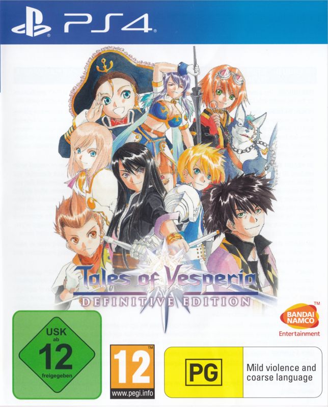 Other for Tales of Vesperia: Definitive Edition (Premium Edition) (PlayStation 4): Keep Case - Front