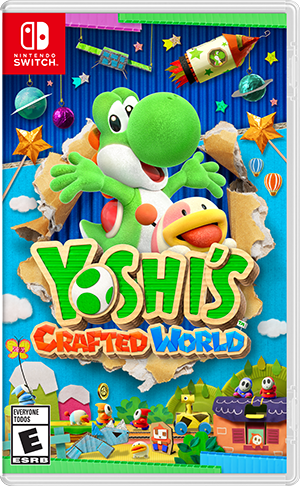 Front Cover for Yoshi's Crafted World (Nintendo Switch) (download release): 2nd version