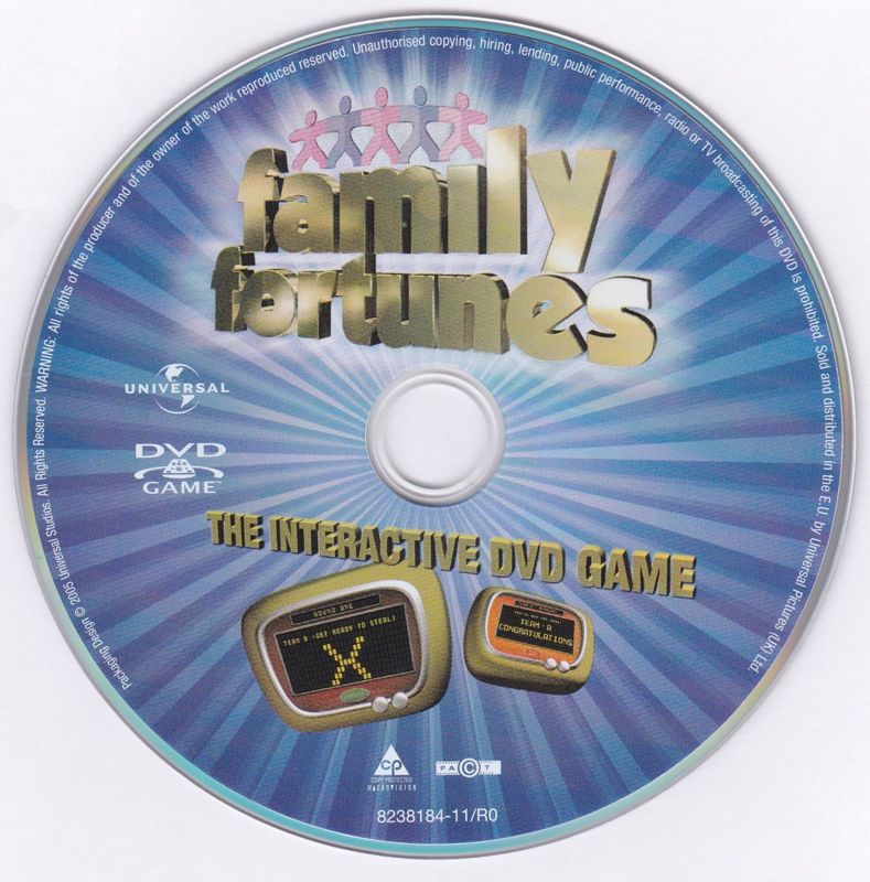 Media for Family Fortunes: The Interactive TV Game (DVD Player)