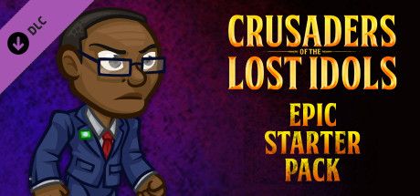 Front Cover for Crusaders of the Lost Idols: Billy Epic Starter Pack (Macintosh and Windows) (Steam release)