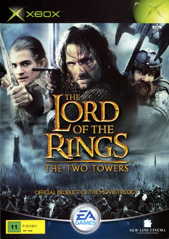 Front Cover for The Lord of the Rings: The Two Towers (Xbox)