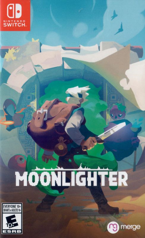 Front Cover for Moonlighter (Nintendo Switch)