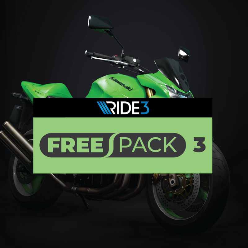 Front Cover for Ride 3: Free Pack 3 (PlayStation 4) (download release)