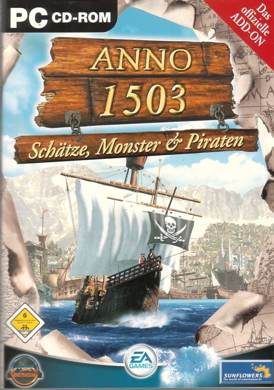 Front Cover for 1503 A.D.: Treasures, Monsters and Pirates (Windows)
