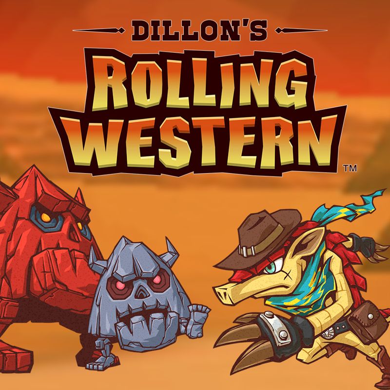 Front Cover for Dillon's Rolling Western (Nintendo 3DS) (download release)