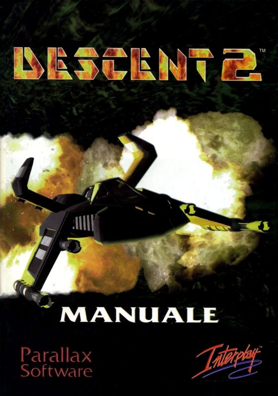 Manual for Descent II (DOS): Front