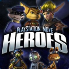 Front Cover for PlayStation Move Heroes (PlayStation 3) (download release): 1st version