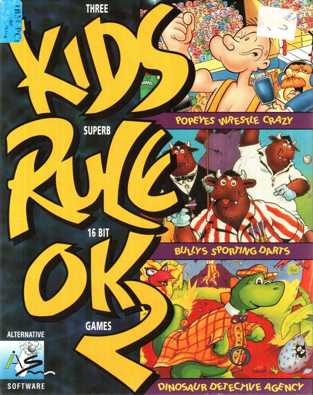 Front Cover for Kids Rule OK 2 (DOS)