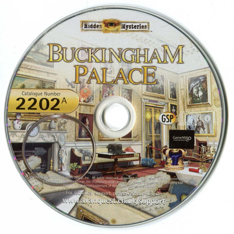 Media for Hidden Mysteries: Buckingham Palace (Windows)