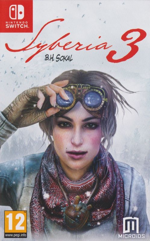 Front Cover for Syberia 3: The Complete Journey (Nintendo Switch)
