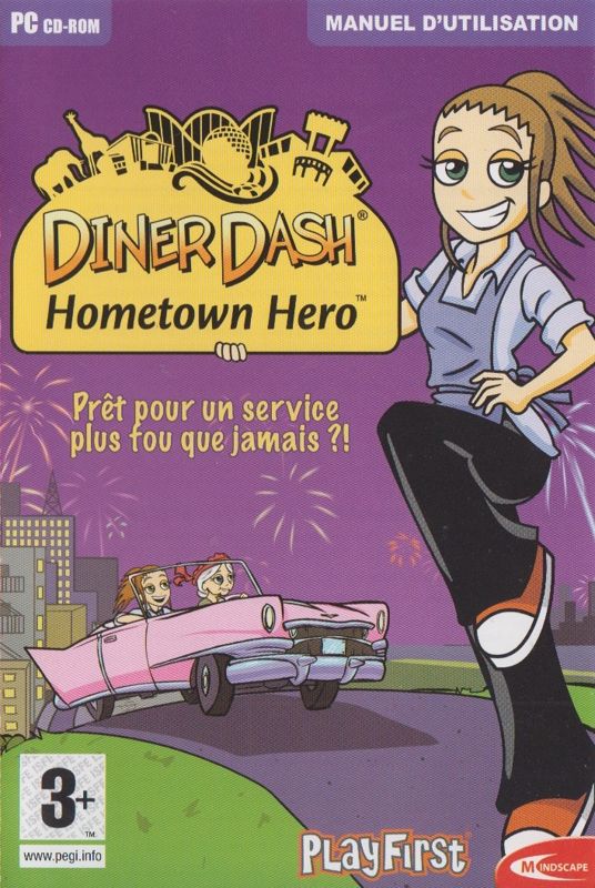 Manual for Diner Dash: Hometown Hero (Windows): Front (6 page)