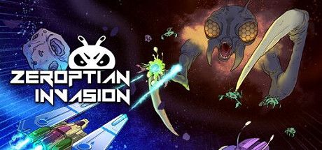 Front Cover for Zeroptian Invasion (Linux and Windows) (Steam release)