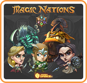 Front Cover for Magic Nations (Nintendo Switch) (download release): 1st version