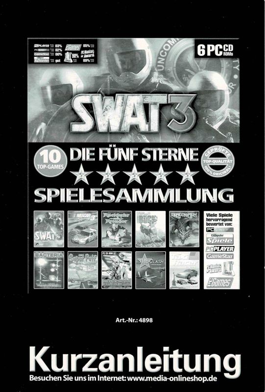 Manual for 10 Spiele-Hits Vol. 3 (Windows) (Re-release): Front