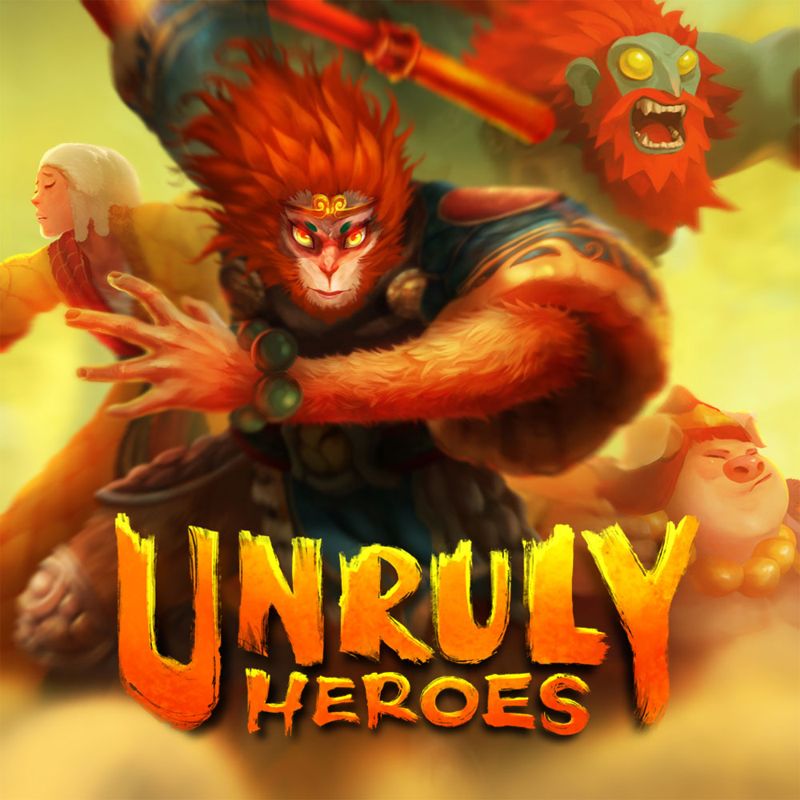 Front Cover for Unruly Heroes (Nintendo Switch) (download release)