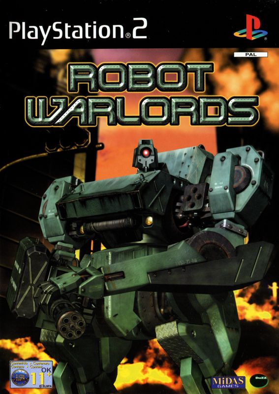 Front Cover for Robot Warlords (PlayStation 2)