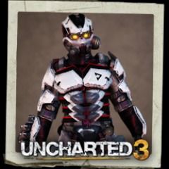 Front Cover for Uncharted 3: Drake's Deception - Capture Trooper Skin (PlayStation 3) (download release)