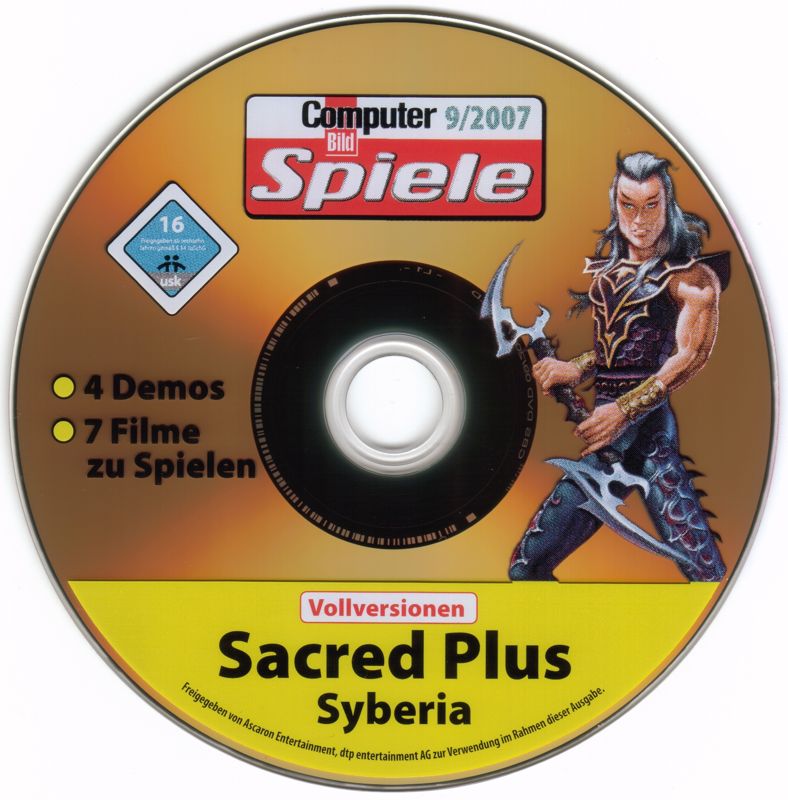 Media for Syberia (Windows) (Computer Bild Spiele 9/2007 covermount)