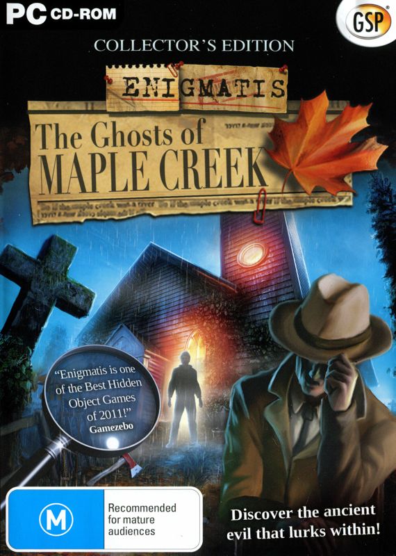 Front Cover for Enigmatis: The Ghosts of Maple Creek (Collector's Edition) (Windows)