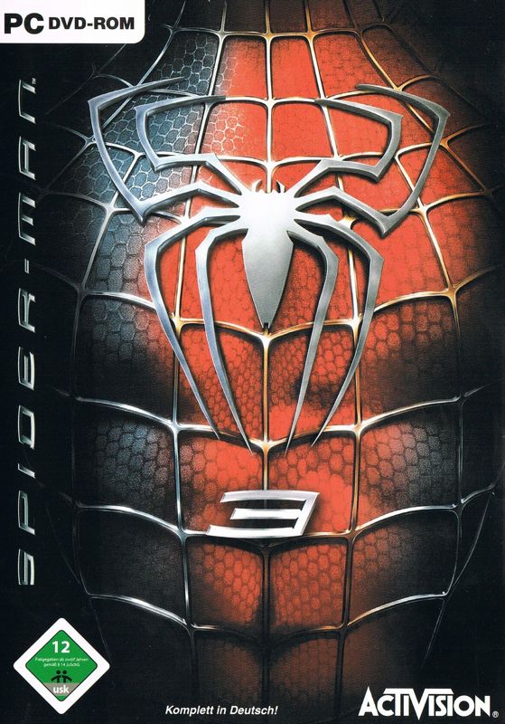 Front Cover for Spider-Man 3 (Windows)