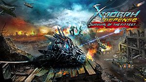 Front Cover for X-Morph: Defense - Survival of the Fittest (Nintendo Switch) (download release)