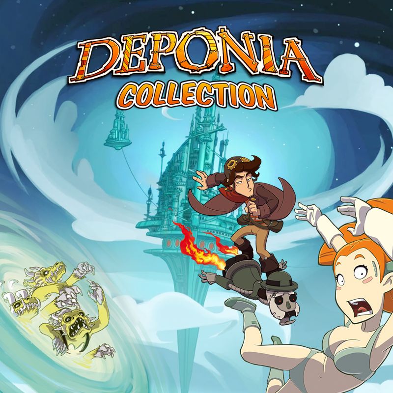 Front Cover for Deponia Collection (PlayStation 4) (download release)