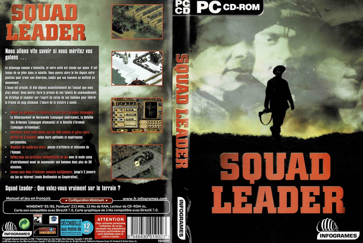 Full Cover for Avalon Hill's Squad Leader (Windows)